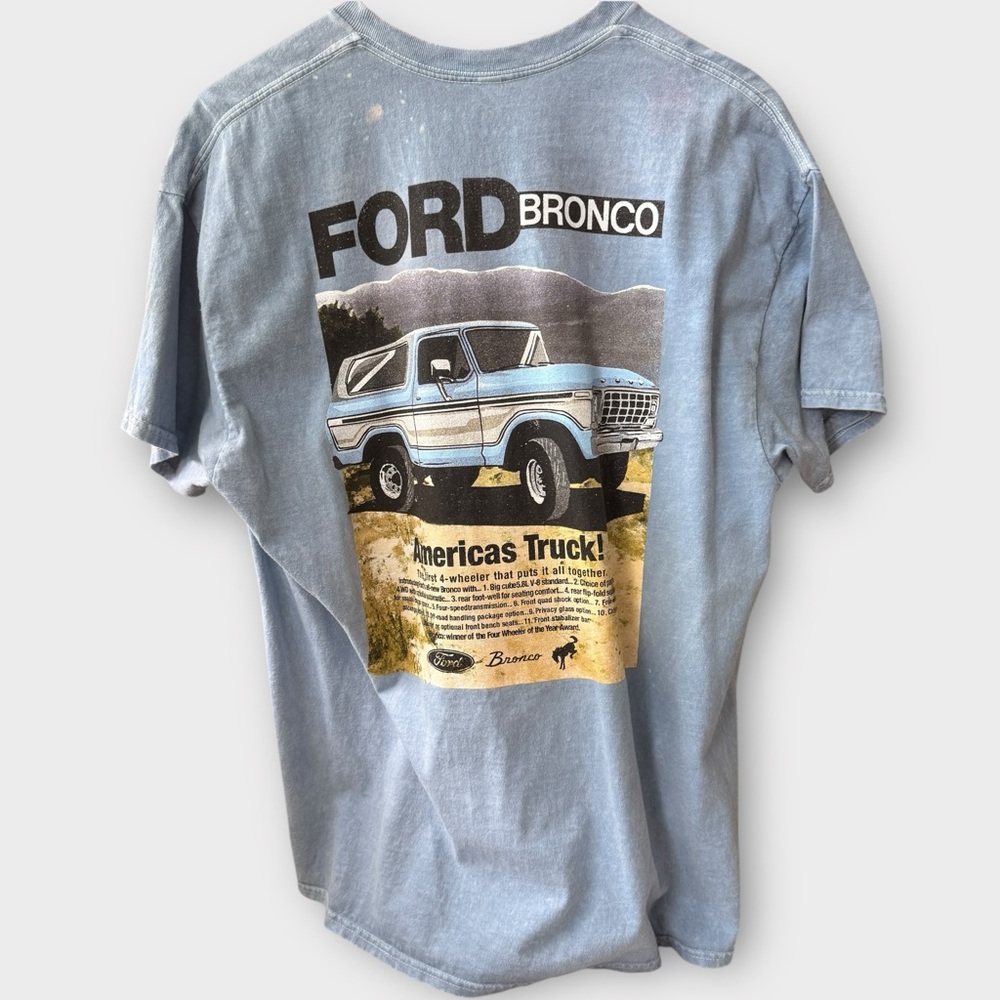 Ford Bronco Vintage-Style Graphic Tee – XL (BNWOT, Minor Flaws) - Picture 4 of 6